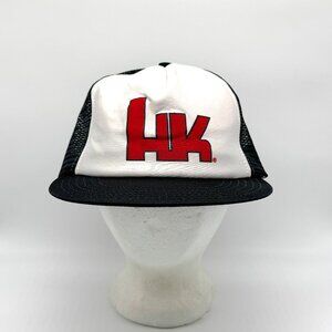 Vintage HK Snapback Mesh Trucker Hat Heckler & Koch Firearms Adjustable
